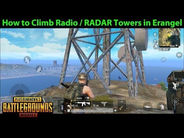 Panduan PUBG Mobile untuk penempatan Radar Mudah Alih triangulasi