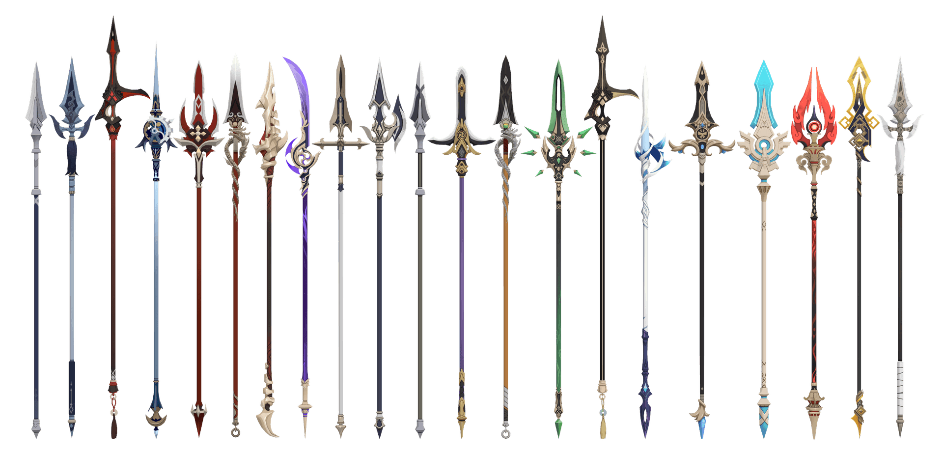 Signature weapons comparison for Fischl and Raiden Shogun
