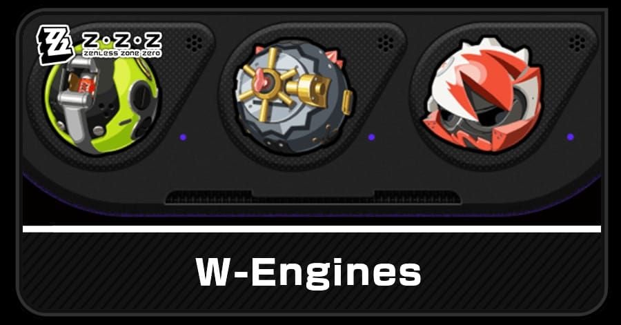 Ikon peralatan dan statistik W-Engine signature Cissia Zenless Zone Zero