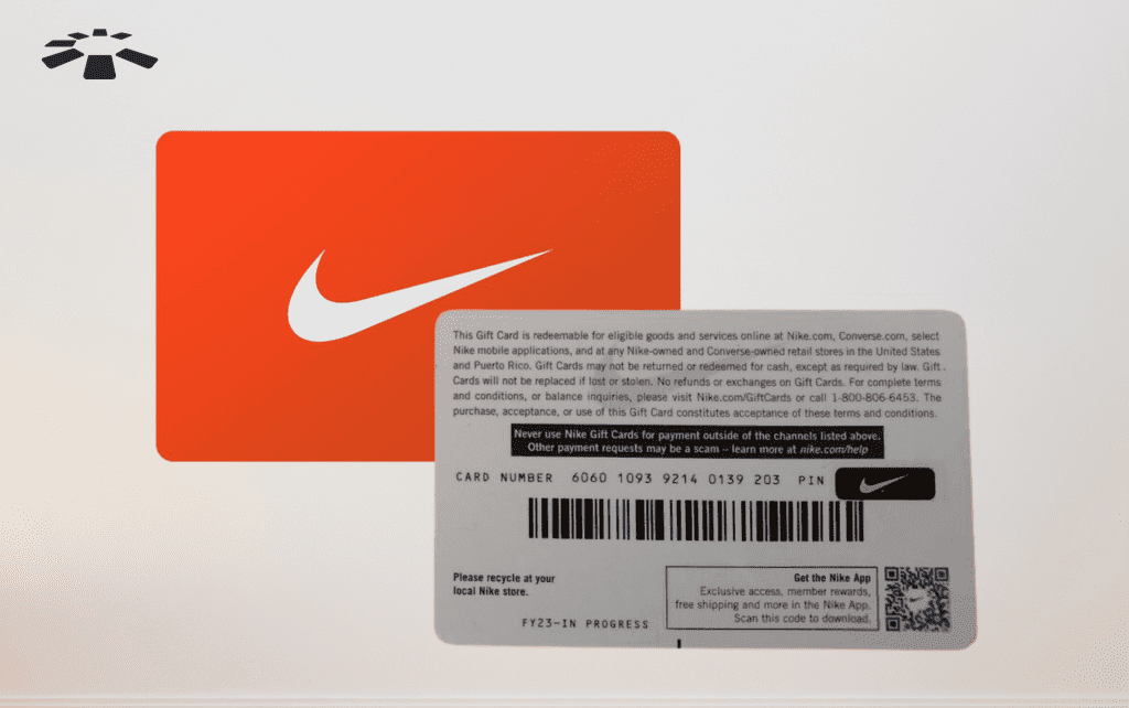 How to recharge Nike Gift Card (FI)