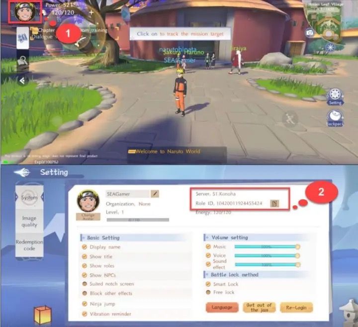 How to recharge Naruto: Slugfest X