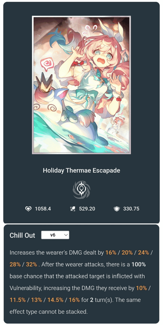 होनकाई स्टार रेल हॉलिडे थर्मे एस्केपेड लाइट कोन एक्शन में