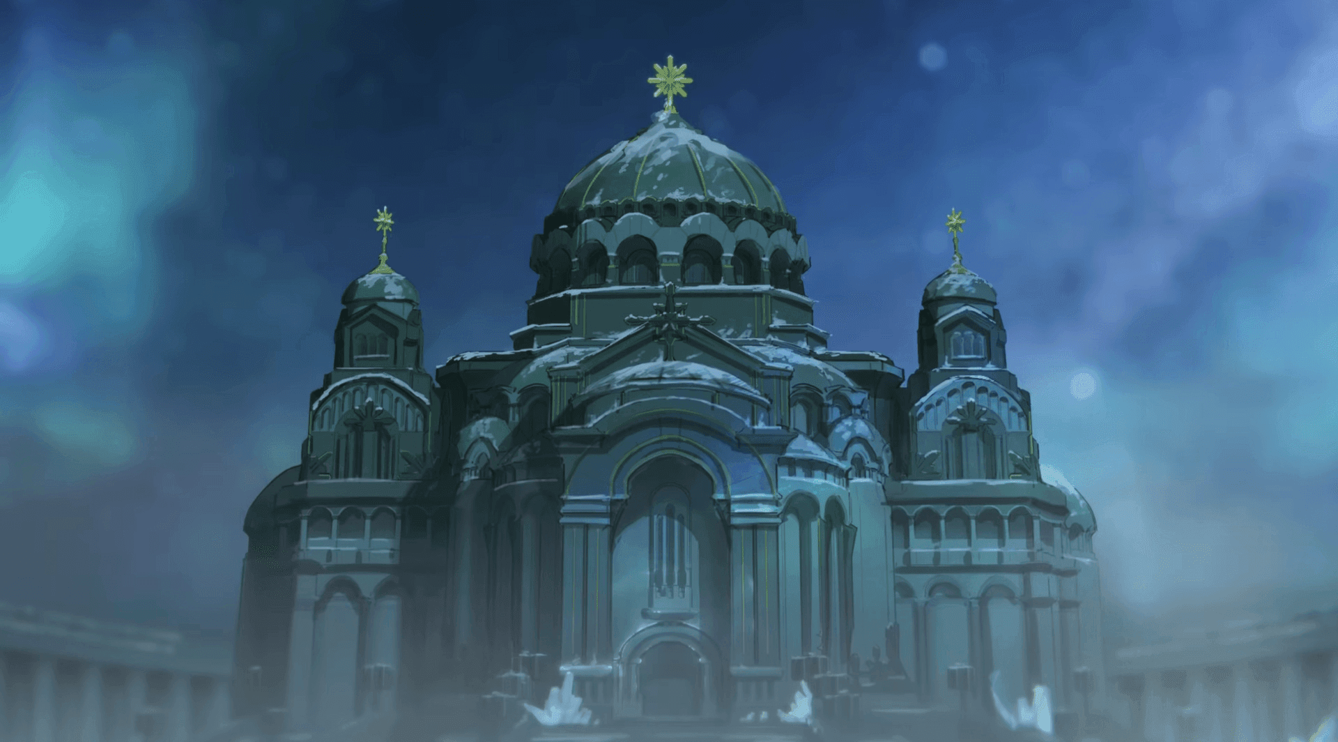 Genshin Impact Snezhnaya region promotional content showing upcoming game area