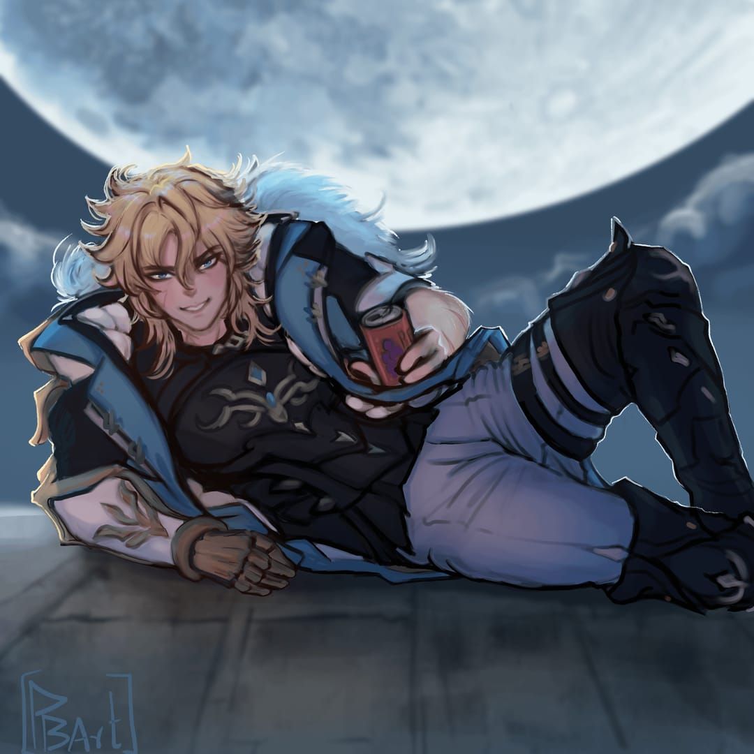 जेनशिन इम्पैक्ट वर्का आधिकारिक कैरेक्टर आर्टवर्क जिसमें एनेमो क्लेमोर DPS और कॉन्स्टेलेशन प्राथमिकताएं दिखाई गई हैं