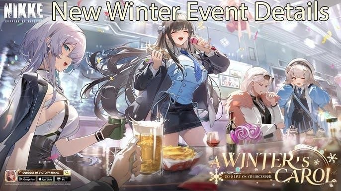 NIKKE 冬季约会活动关卡界面显示首次通关奖励和车票碎片奖励