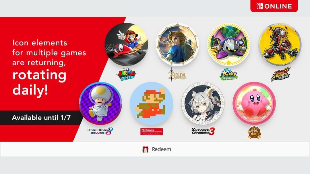 Joueur accédant aux paramètres du compte utilisateur sur l'écran d'une console Nintendo Switch