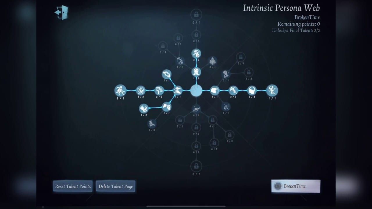 Identity V decoder role persona build combinations and talent paths