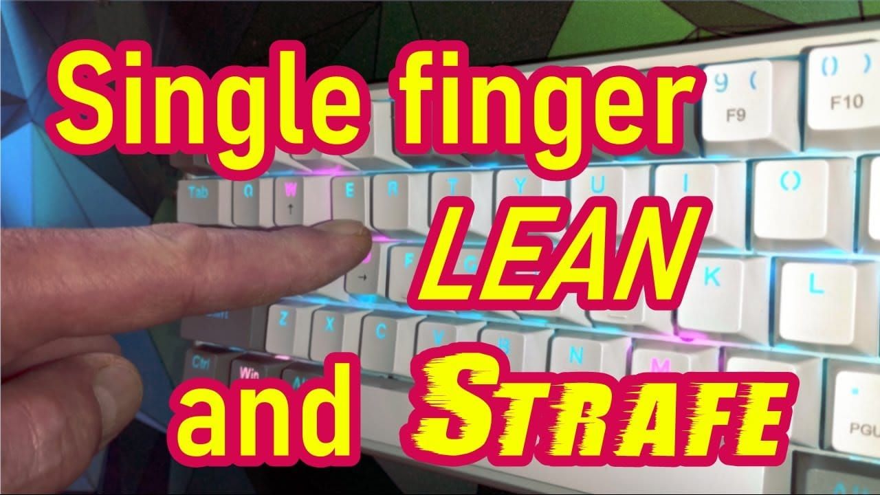 Captura de tela do Modo de Treinamento do Delta Force com o personagem inclinando e fazendo strafe simultaneamente