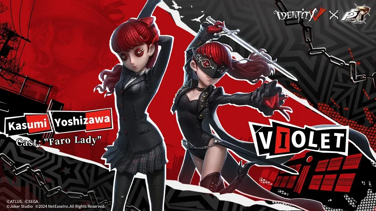 Binaan Persona Identity V 129 dengan Flywheel dan Knee Jerk untuk melayang