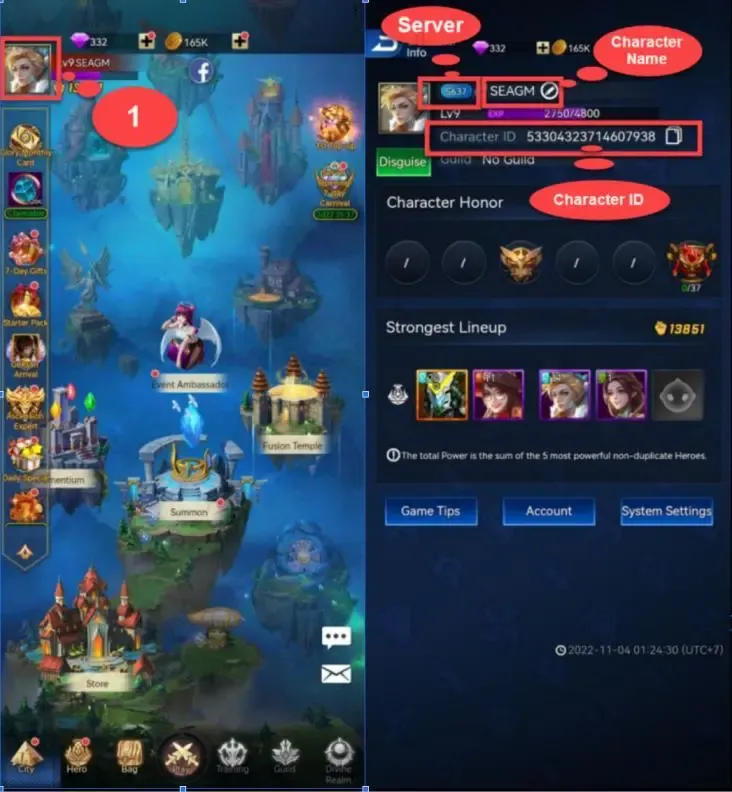 How to recharge IDLE GOG Diamonds