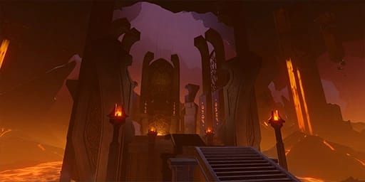 Gambar panduan dalam game domain Taishan Mansion untuk buku talenta seri Gold di Genshin Impact