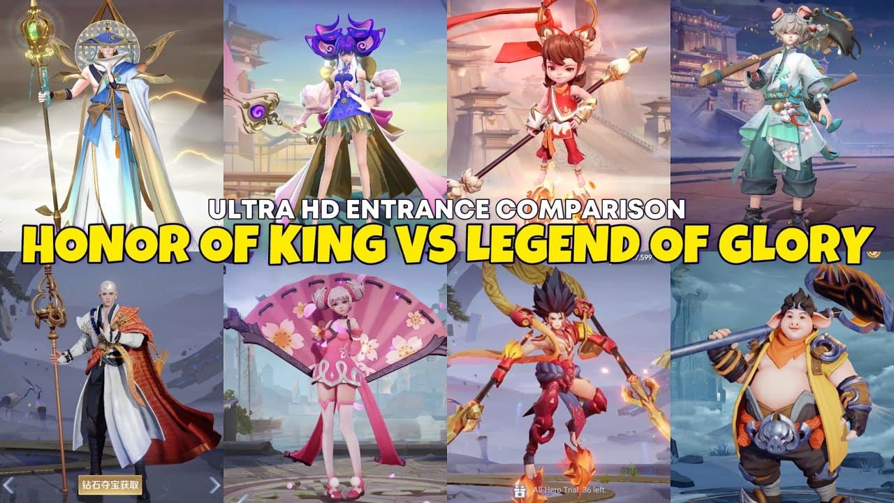 Honor of Kings prize pool history comparison graphic