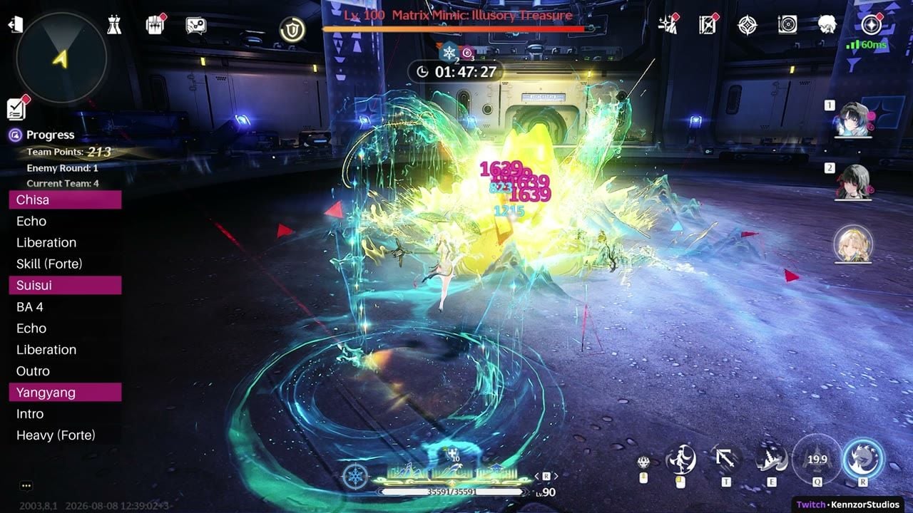 Yangyang Xuanling Intro into Enhanced Heavy Attack