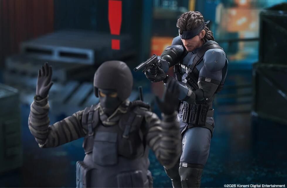 GSC "Metal Gear Solid 2" figma Snake upgraded version of the figure is now available for order