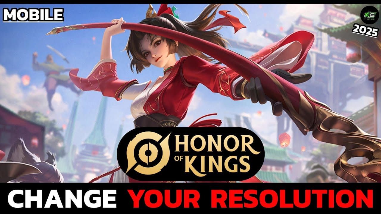 لقطة شاشة لمفتاح تبديل الدقة الديناميكية في إعدادات Honor of Kings