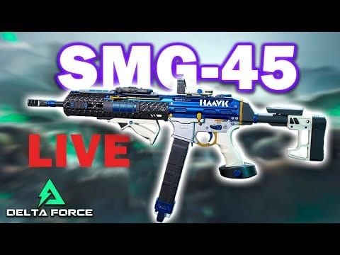 델타 포스 SMG-45 전투 시연에서 모뉴먼트 피라미드 내부의 부식 효과 시너지를 보여주는 모습