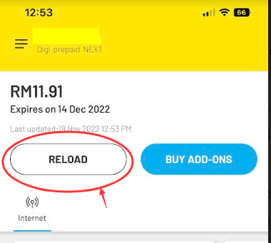 How to recharge Digi Beyond Prepaid Reload (MY)