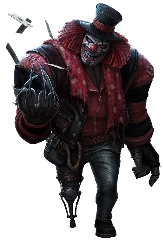 Улыбающийся Лик выполняет способность «Ракетный рывок» во время погони в Identity V