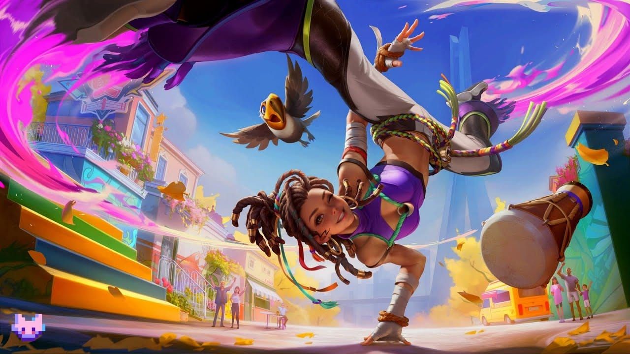 Mayene character wearing Ascension: Capoeirista martial arts themed skin