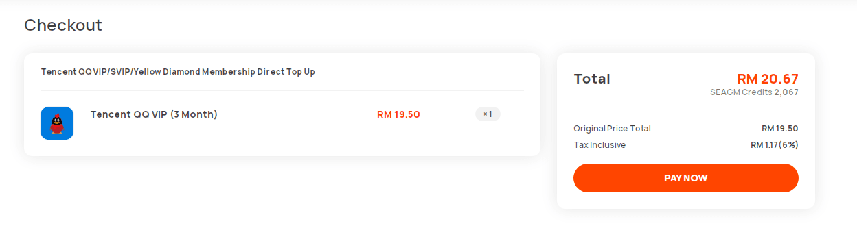 How to recharge Tencent QQ VIP/SVIP/Yellow Diamond Membership Direct Top Up