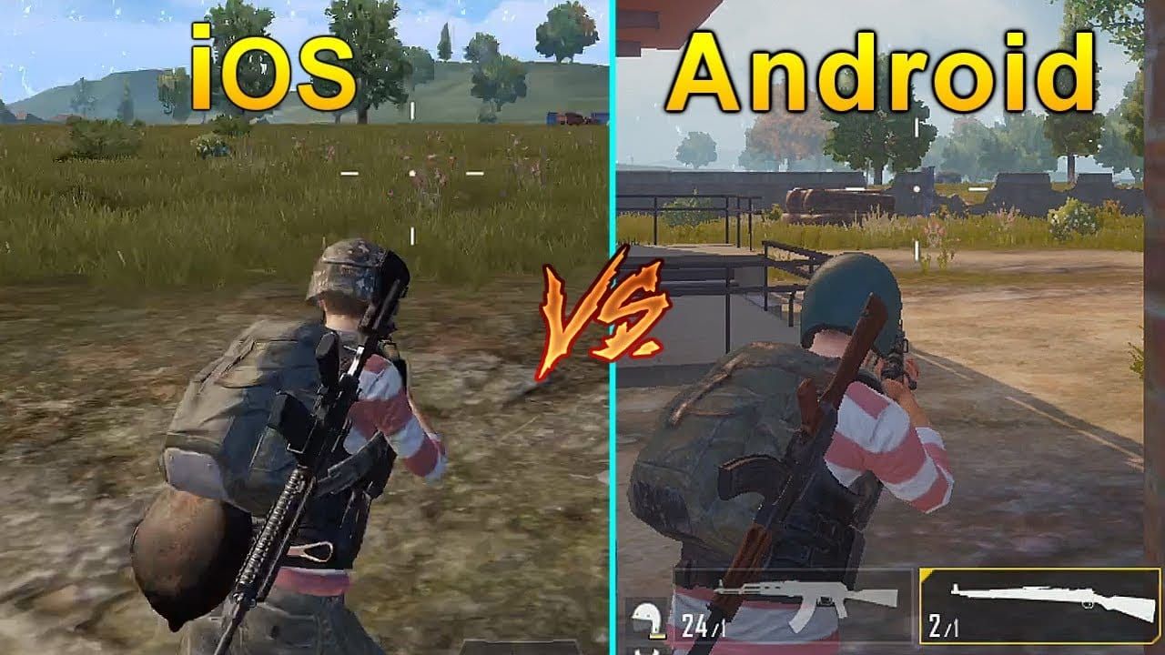 Сравнение настроек чувствительности PUBG Mobile Android vs iOS