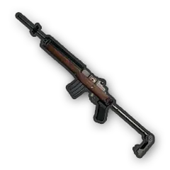 PUBG Mobile M416 and Mini-14 loadout equipment