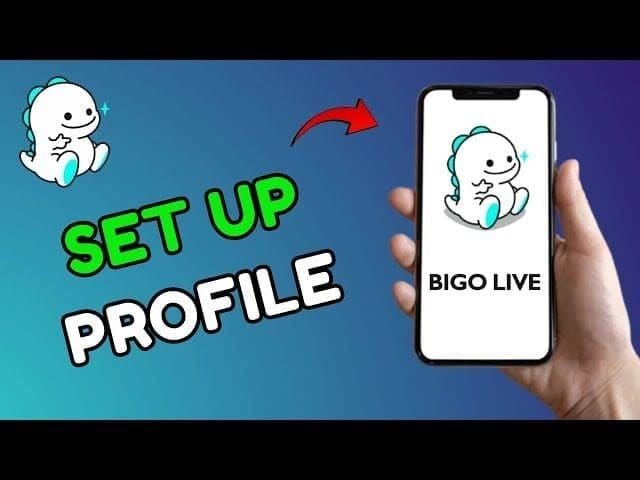 Screenshot of Bigo Live iOS app profile showing BIGO ID