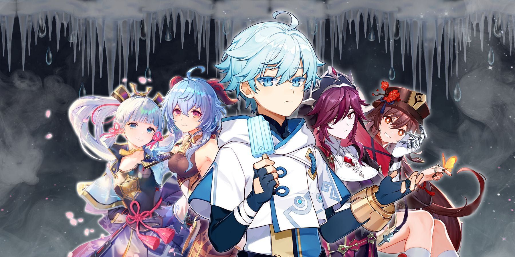 Comparație echipe Genshin Impact Melt: Kaeya, Durin, Rosaria, Barbara