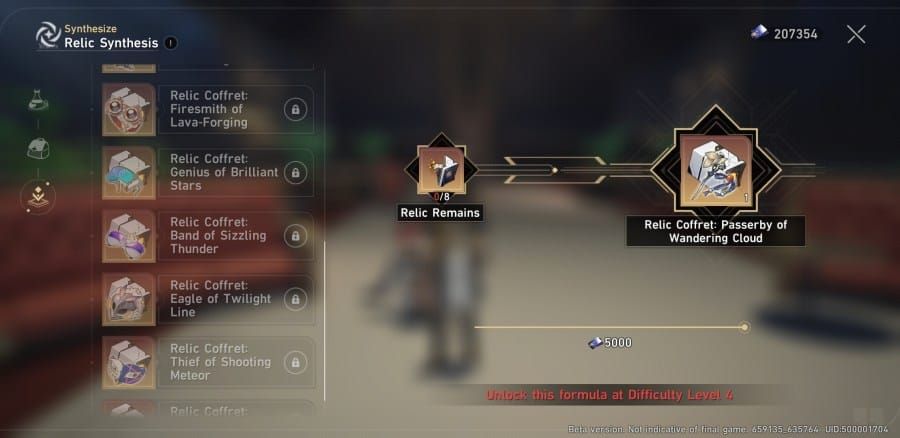 Game interface showing the four-star rating system in Honkai Star Rail Anomaly Arbitration