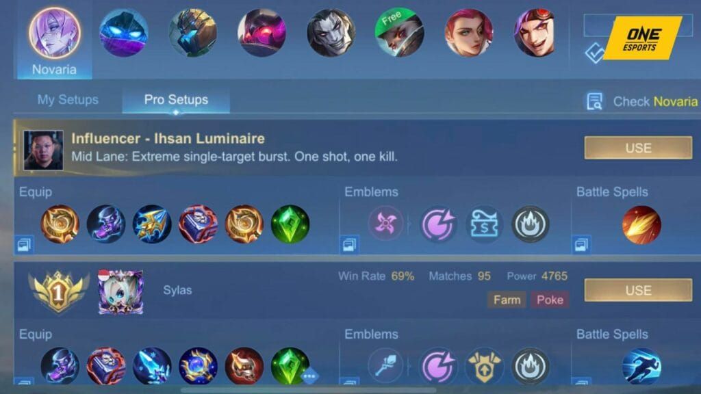Mobile Legends Bang Bang 铭文第一层天赋及其属性加成