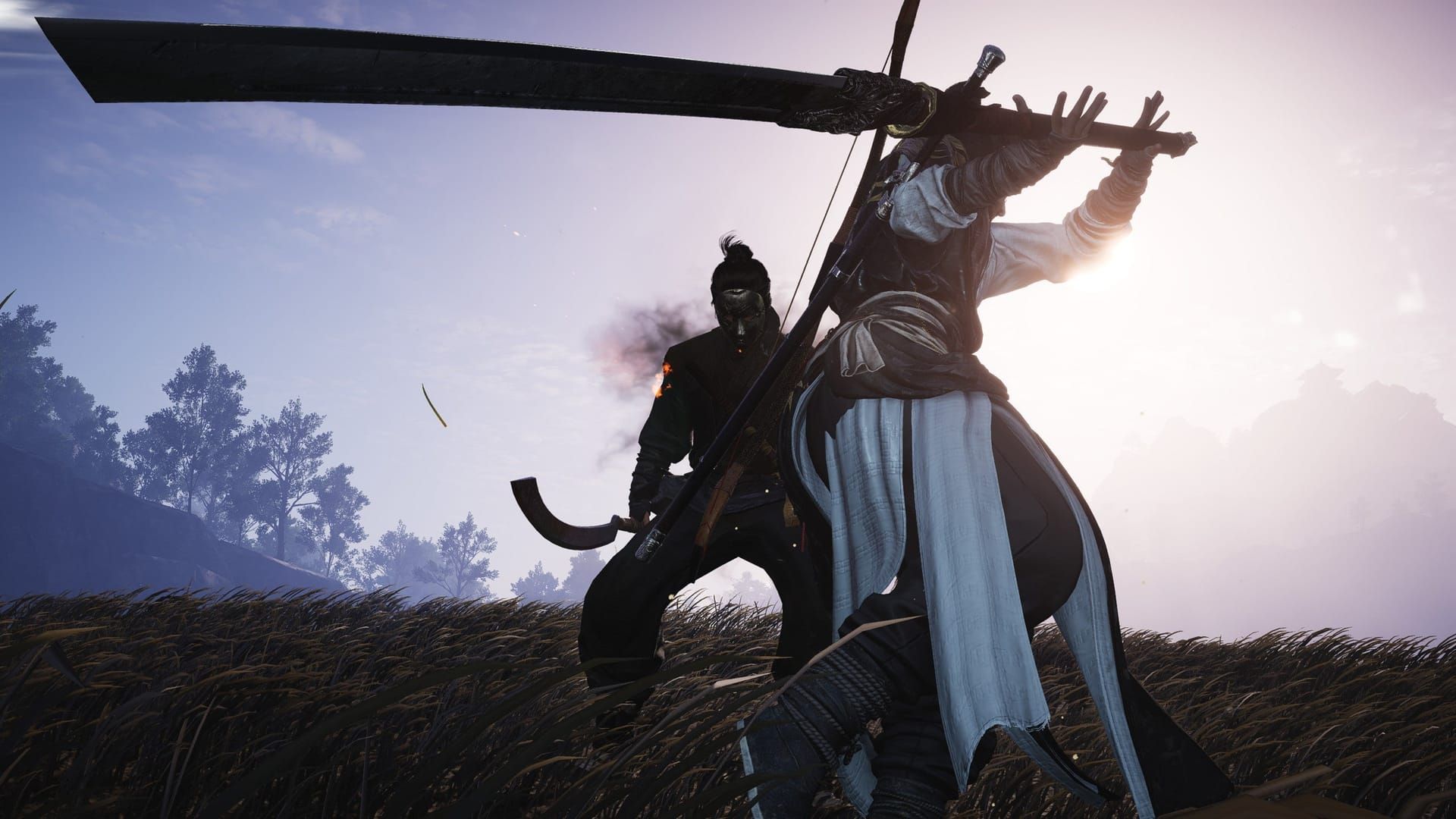 Peralatan Thundercry Blade dan Soulshade Umbrella di Where Winds Meet untuk PvE Event Echoes