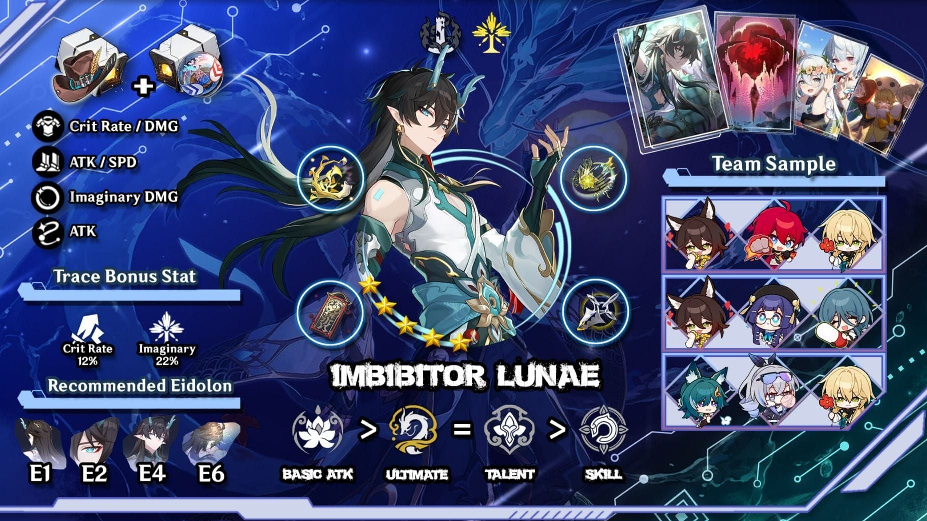 डैन हेंग·इम्बिबिटर लूना अवशेष और ऑर्नामेंट बिल्ड गाइड