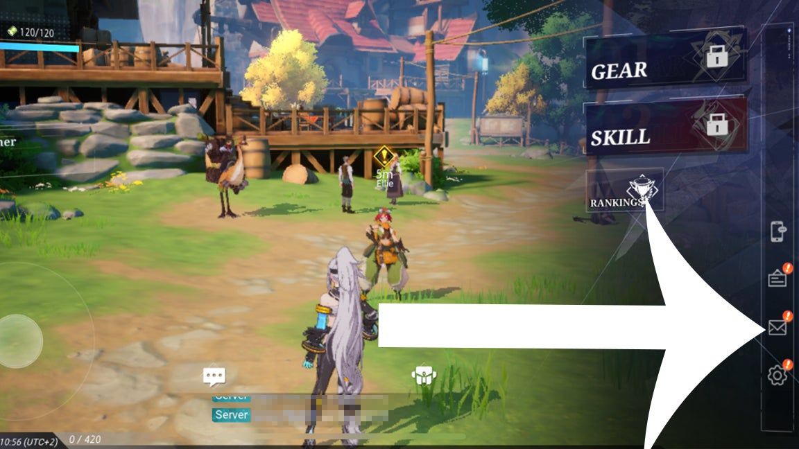 Crystal of Atlan in-game mailbox interface with system mail