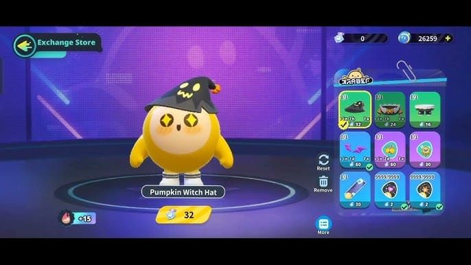 Eggy Party game interface showing West Lake Reverie event selection in the lobby