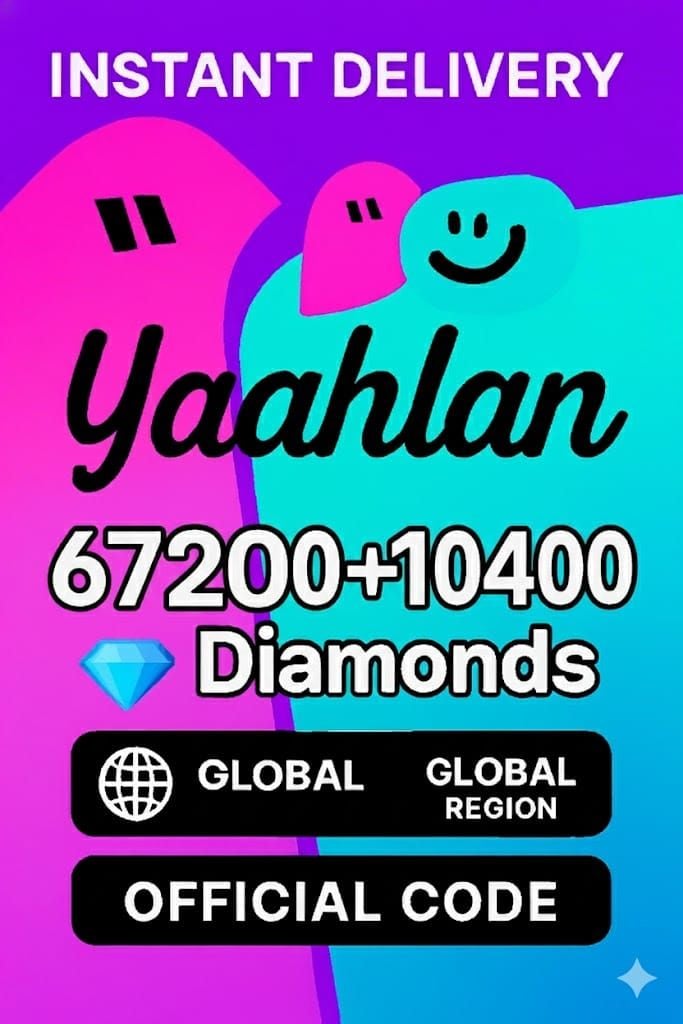 Yaahlan-Oberfläche zur Einlösung von Geschenkkartencodes