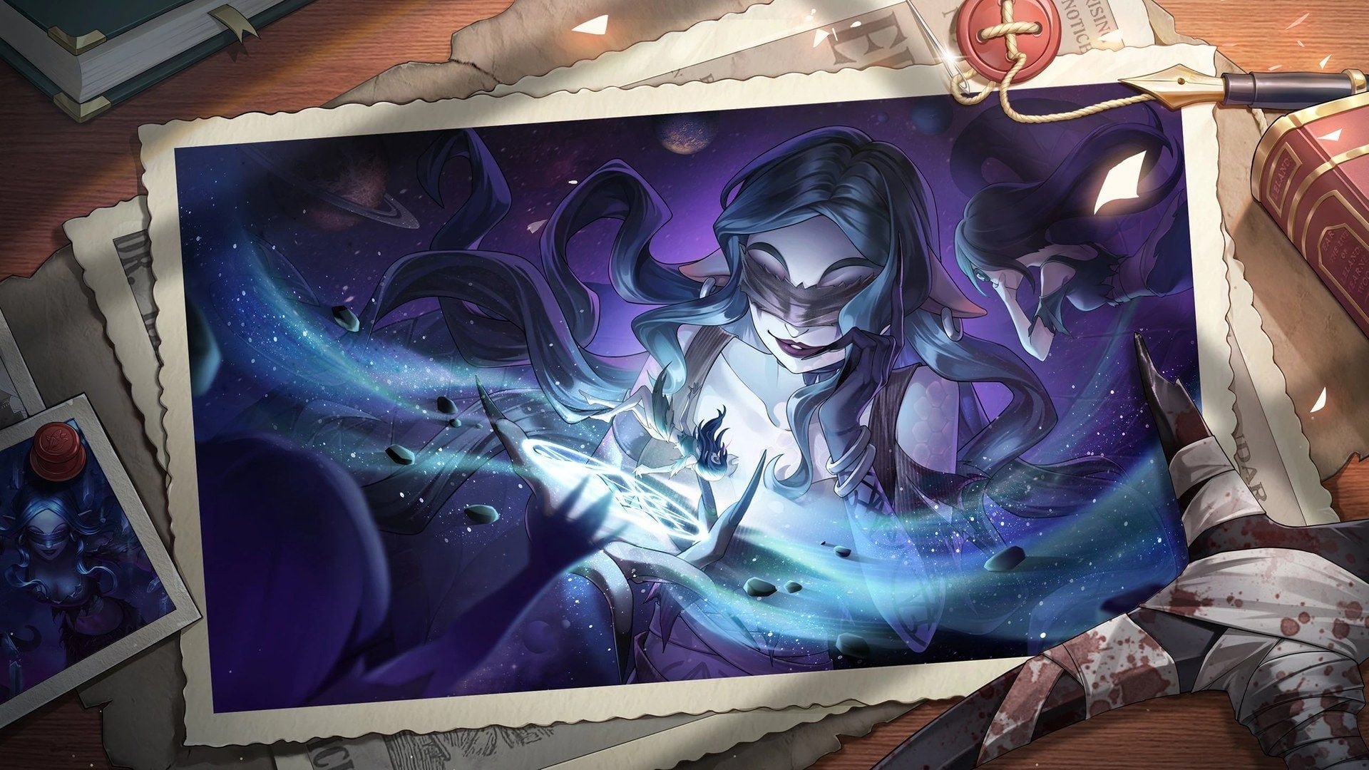 第43赛季第五人格监管者梦之女巫伊德海拉官方美术图