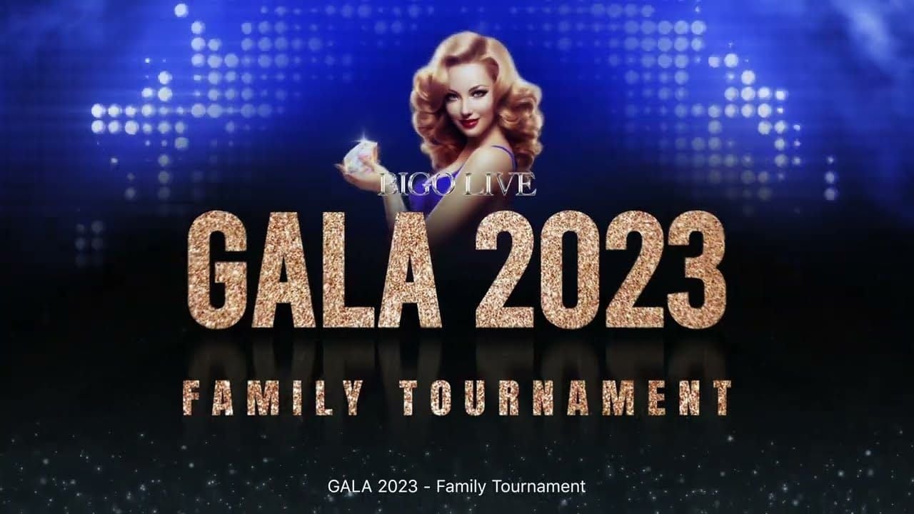 Bigo Live official events interface showing tournament requirements and structure