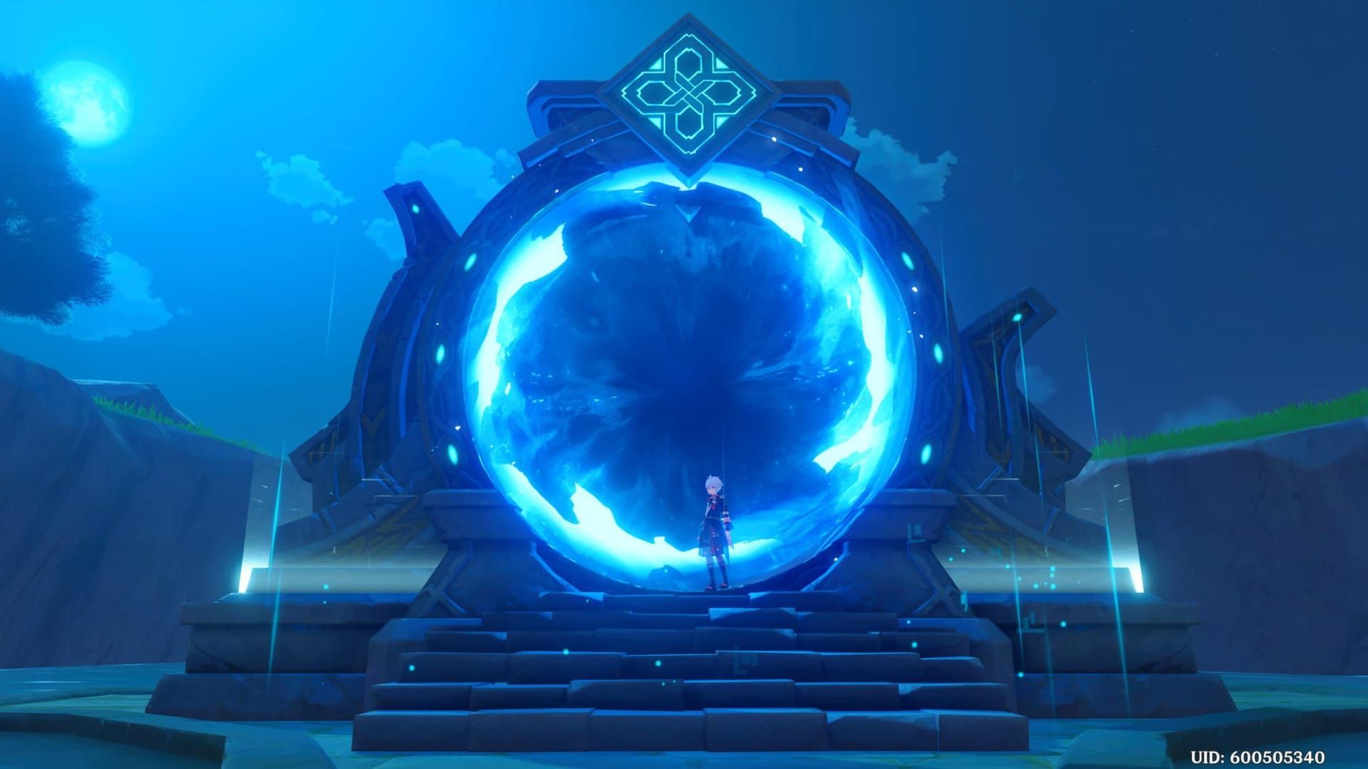 Spiral Abyss gameplay interface showing Flins in endgame combat scenarios