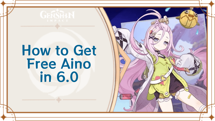 Genshin Impact Clink Clank Clash event interface showing Aino as obtainable reward