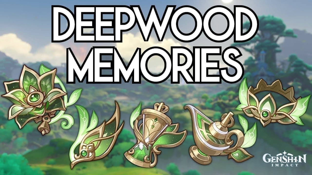 Deepwood Memories artifact set from Genshin Impact