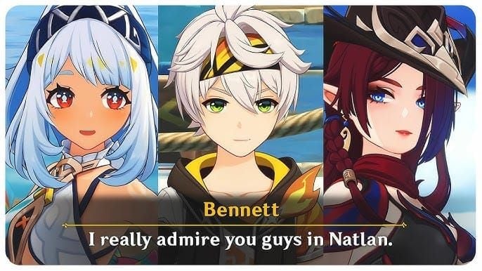 Genshin Impact characters Mualani and Chasca from version 5.8 banners