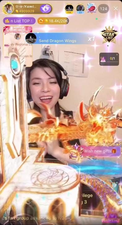 Bigo Live high-value gift effects showing Love Carriage and other premium gift animations