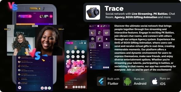 Platform comparison chart for Bigo Live content distribution across TikTok, Instagram, and YouTube