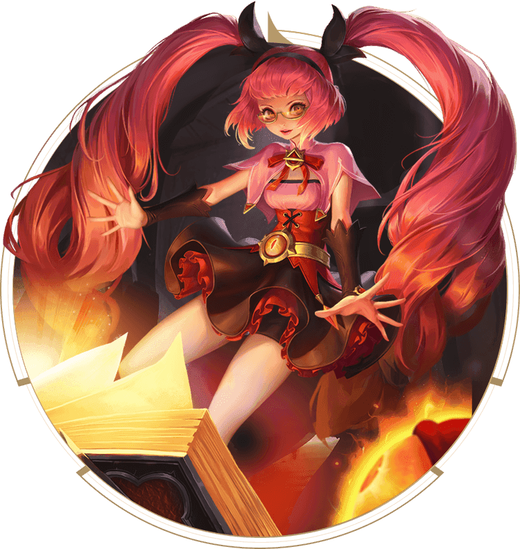 Angela mage hero from Honor of Kings showing her magical abilities and character design
