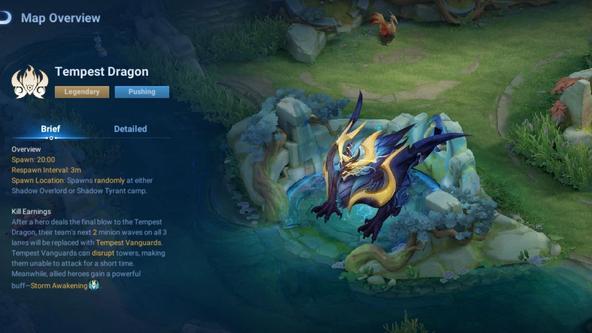 Honor of Kings major objectives spawning at 4:00 minute mark