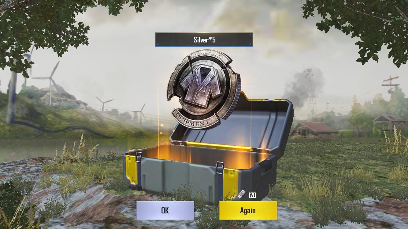 PUBG Mobile currency comparison showing UC and Silver Fragments in game interface