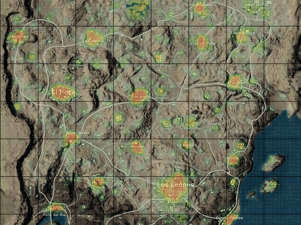 PUBG Mobile Miramar strategic rotation routes and corridors guide