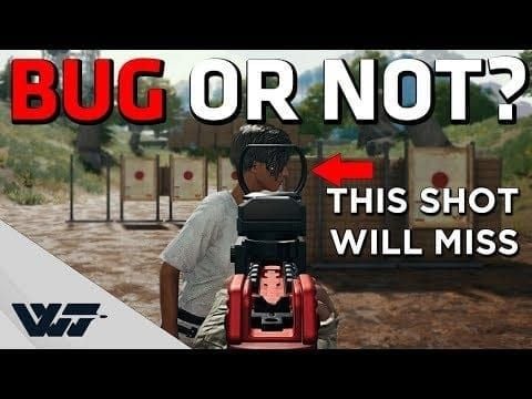 PUBG Mobile player demonstrating head-glitch positioning technique in Warehouse TDM