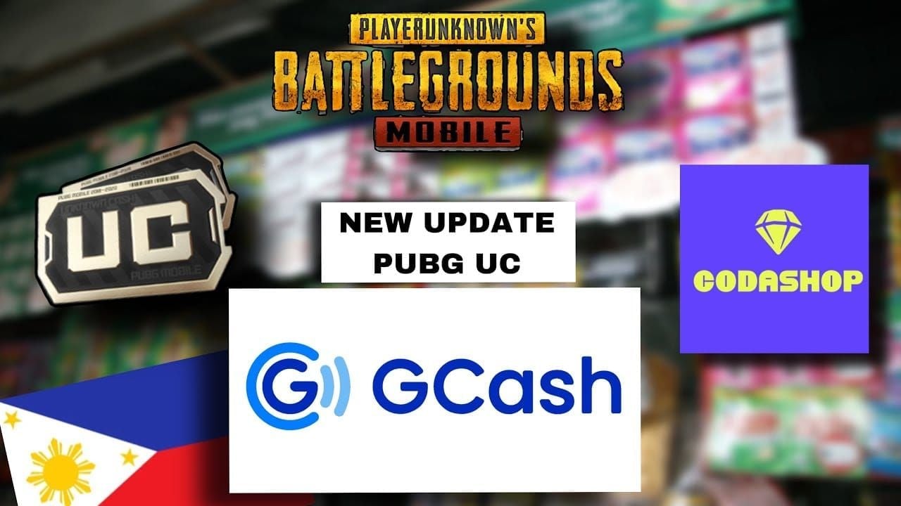 GCash payment interface for PUBG Mobile UC purchase showing secure transaction process
