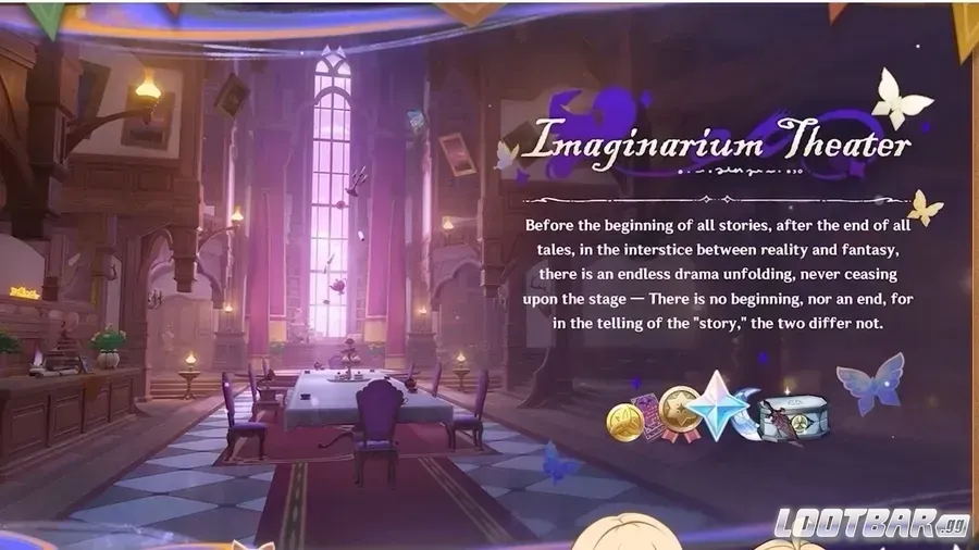 Genshin Impact Imaginarium Theater Vigor system interface showing character vigor points